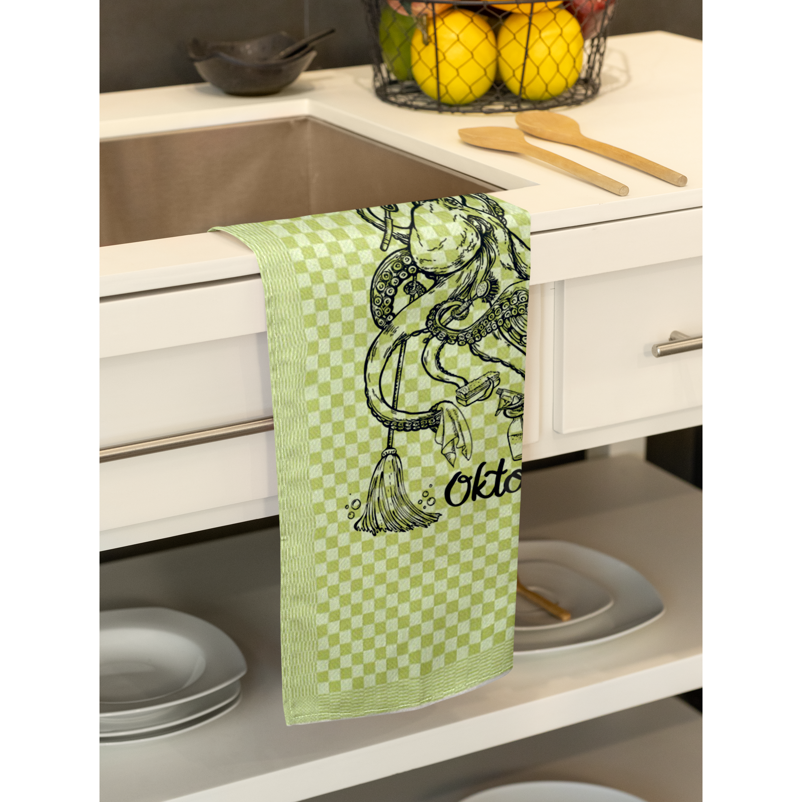 Geschirrtuch Oktoputz