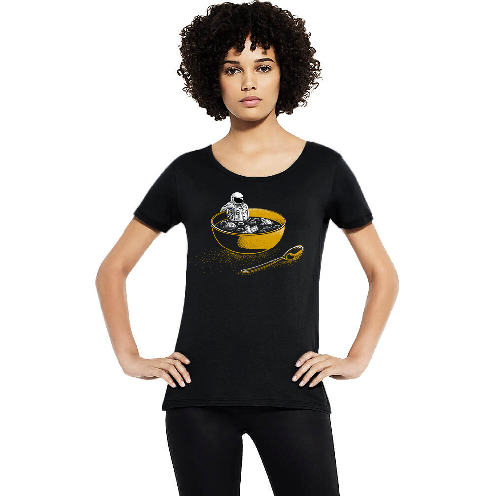 T-Shirt- Space Flakes Woman